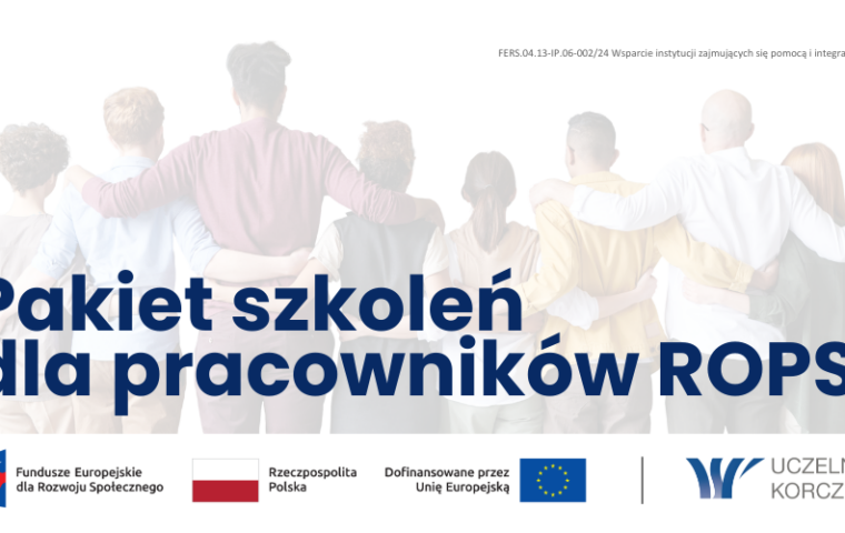 Infografika: Rozpoczęcie realizacji szkoleń dla Regionalnych Ośrodków Polityki Społecznej